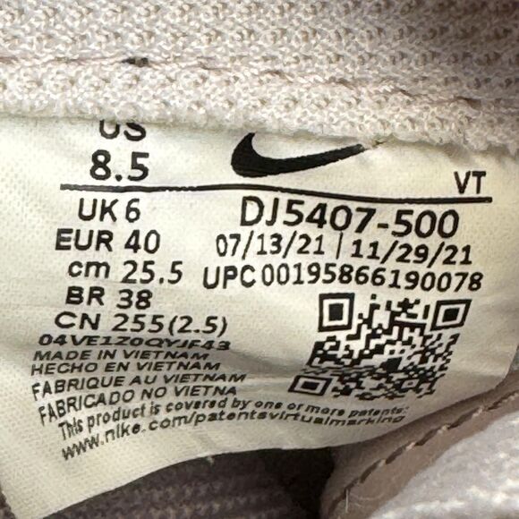 Nike Air Max Pre-Day Shoes Womens Size 8.5 Pink White Casual Running Sneakers - Picture 9 of 10